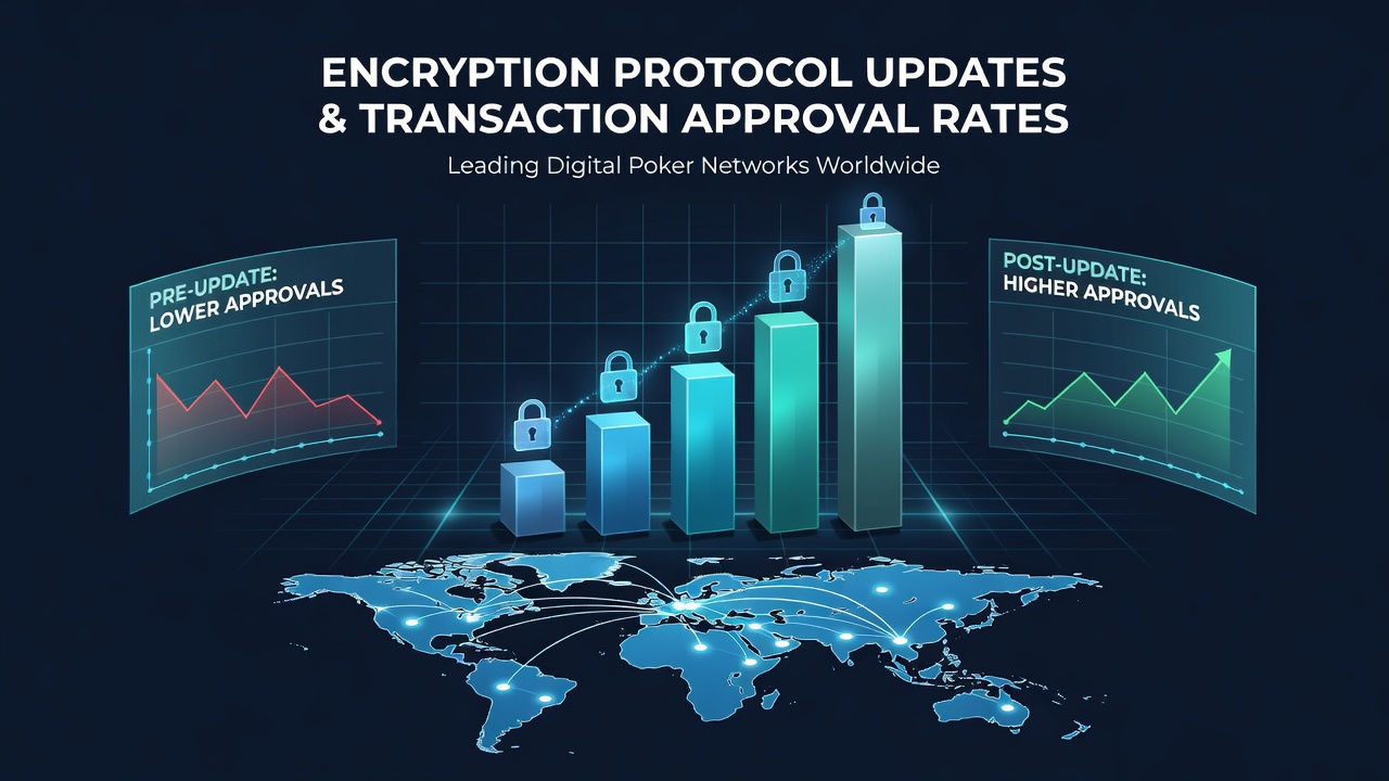 Network traffic analysis showing encryption handshake processes in digital poker transaction systems