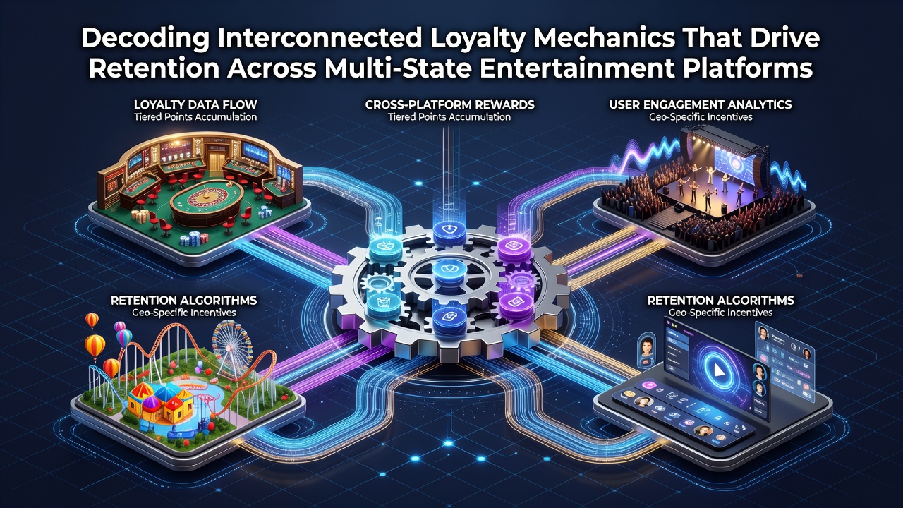 Loyalty program dashboard showing tier progression across multiple state platforms