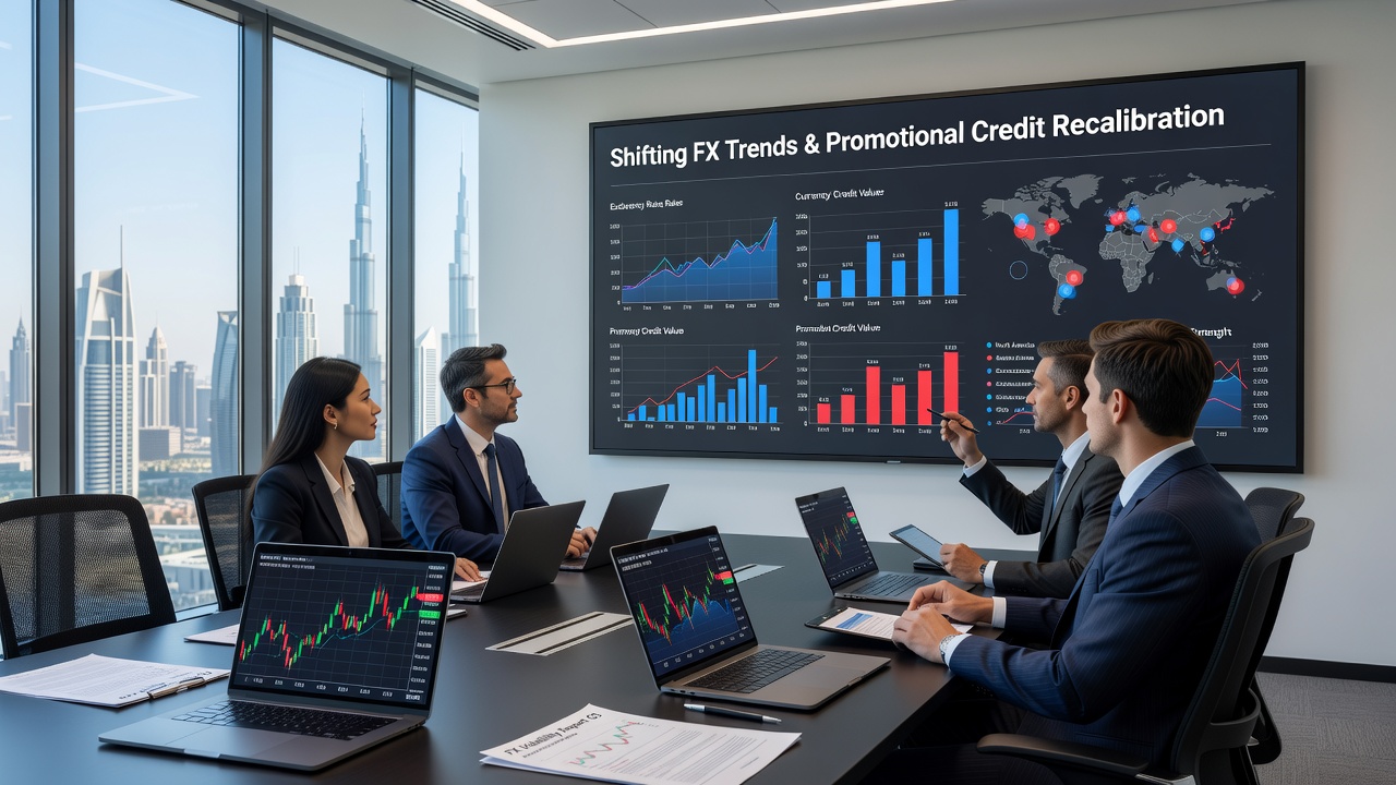 Global digital gaming operators adjusting promotional credit valuations amid ongoing foreign exchange volatility