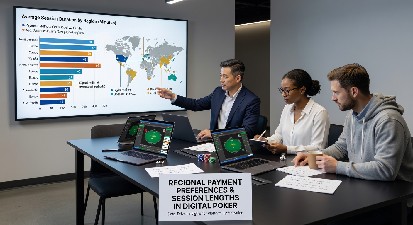 Digital poker interface displaying various regional payment options including e-wallets and bank transfers on a tablet screen