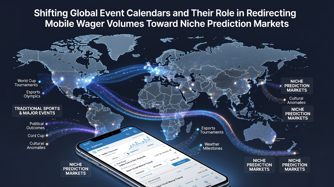 Global event schedule changes influencing mobile wager patterns